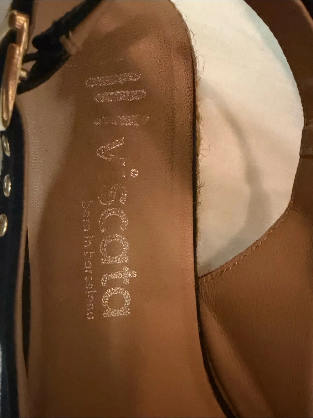 Viscata Canvas Low Wedge Espadrille Flats